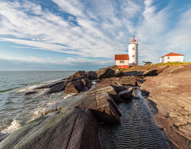 phare sur une île Bas-Saint-Laurent