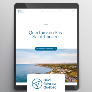 Campagne été 2026 "Quoi faire au Québec? "