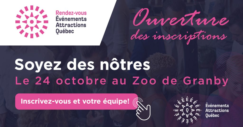 affiche événement attraction Québec