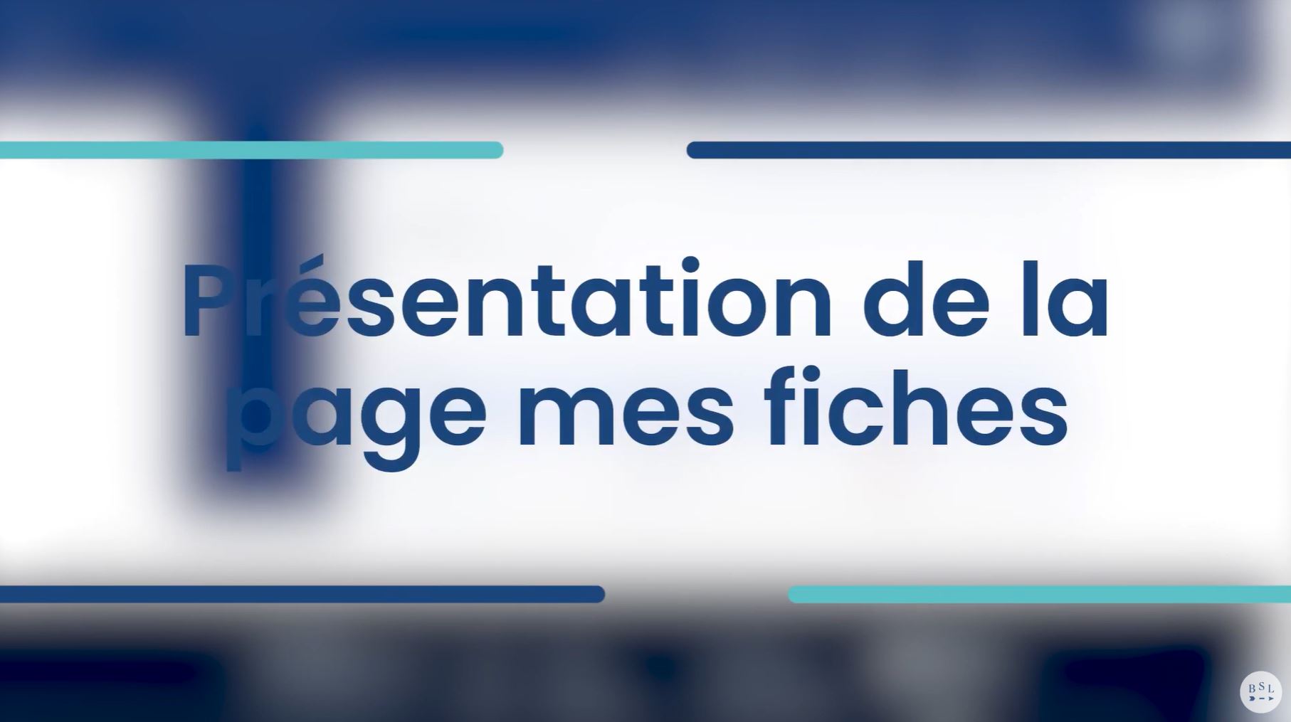 Espace membre - Mes fiches