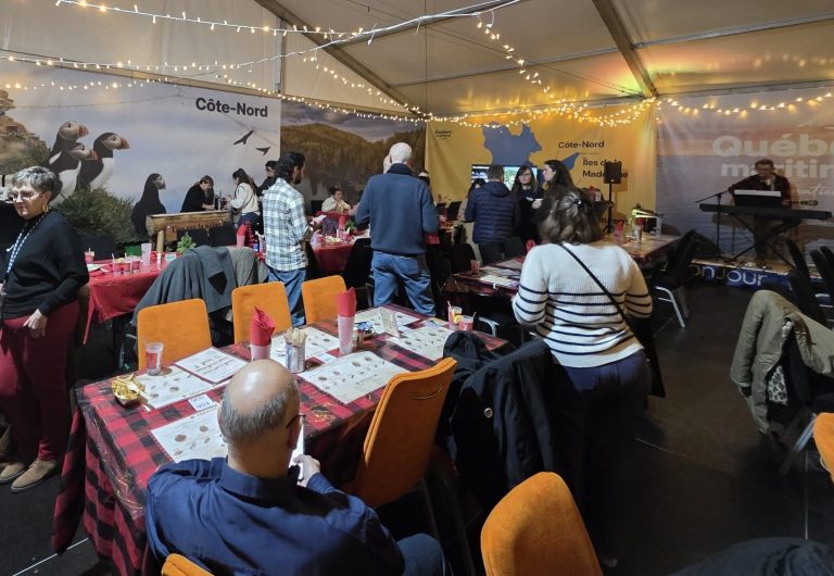 Québec Maritime aux marché de Noël de Paris La Défense